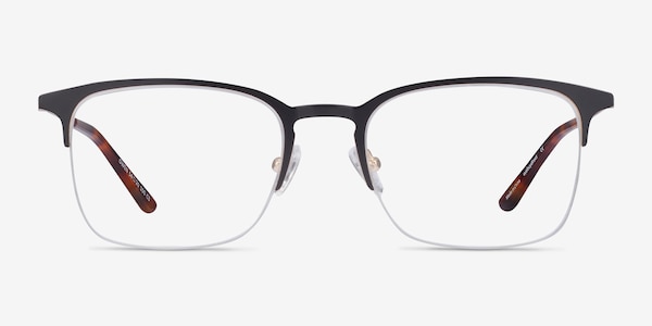 Owen Noir Métal Montures de Lunette de vue