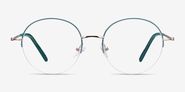 Takashi Green & Gold Métal Montures de Lunette de vue