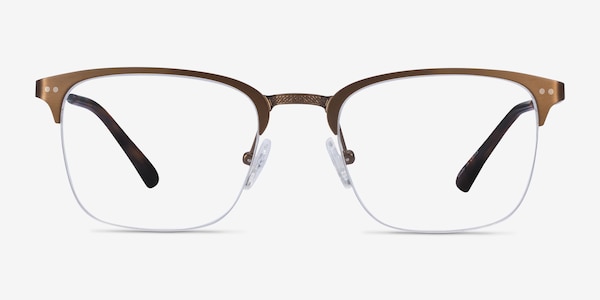 Quinton Bronze Metal Eyeglass Frames