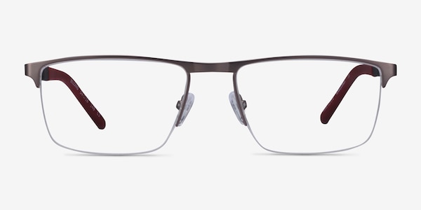 Belong Argenté Carbon-fiber Montures de Lunette de vue