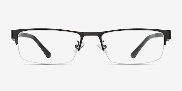 Beau Black Plastic-metal Eyeglass Frames