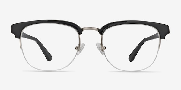 Genbu Black Acetate-metal Montures de Lunette de vue