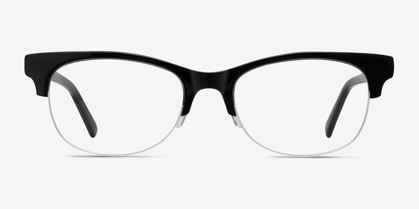 Luna Noir Acétate Montures de Lunette de vue