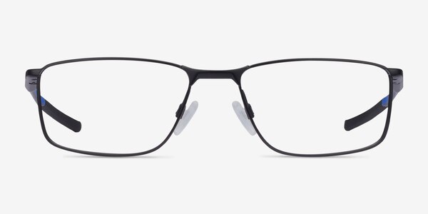 Oakley Socket 5.0 Satin Black & Blue Metal Eyeglass Frames