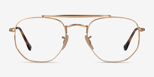 Ray-Ban RB3648V Gold Metal Eyeglass Frames