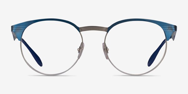 Ray-Ban RB6406 Blue Metal Eyeglass Frames