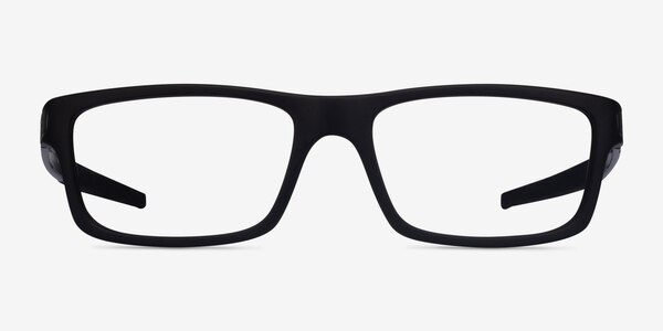 Oakley Currency Satin Black Plastic Eyeglass Frames