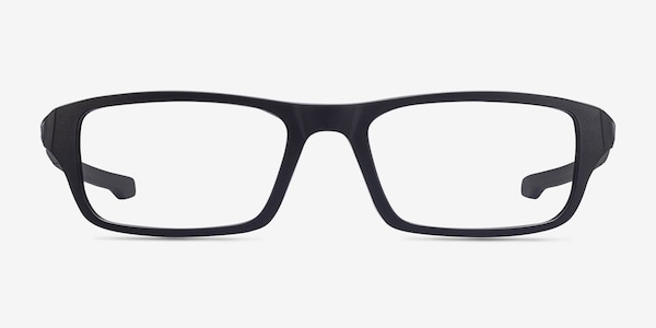 Oakley Chamfer Satin Black Plastic Eyeglass Frames