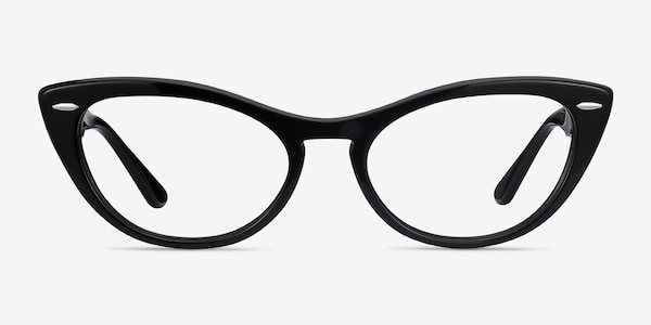Ray-Ban Nina Black Acetate Eyeglass Frames