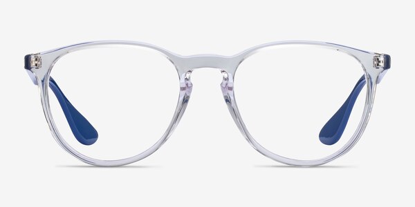 Ray-Ban RB7046 Clear Blue Plastic Eyeglass Frames