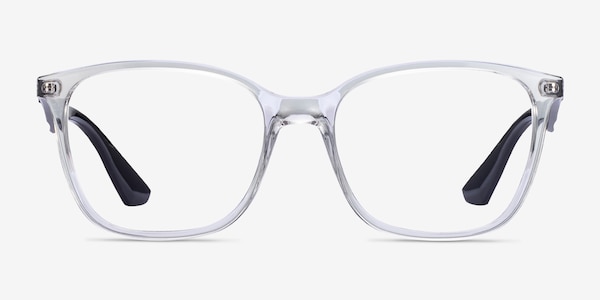 Ray-Ban RB7066 Clear Black Plastic Eyeglass Frames