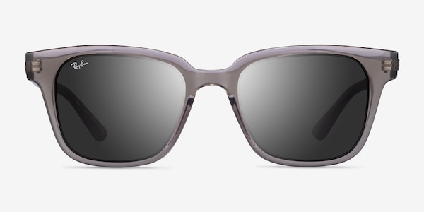 Ray-Ban RB4323 Transparent Gray Plastic Sunglass Frames
