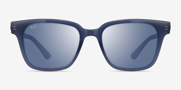 Ray-Ban RB4323 Transparent Dark Blue Plastic Sunglass Frames