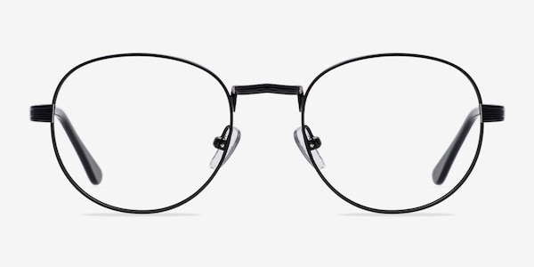Belleville Matte Black Métal Montures de Lunette de vue