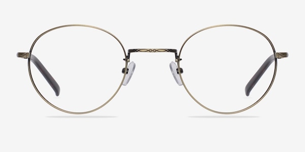 Amsterdam Bronze Metal Eyeglass Frames