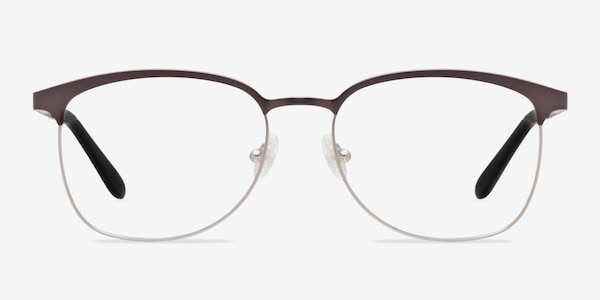 Dancer Gunmetal/Silver Metal Eyeglass Frames