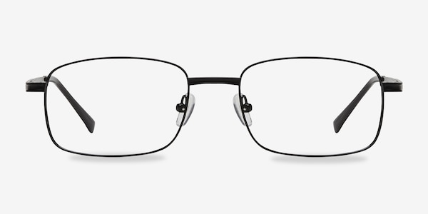 Jerauld Black Metal Eyeglass Frames