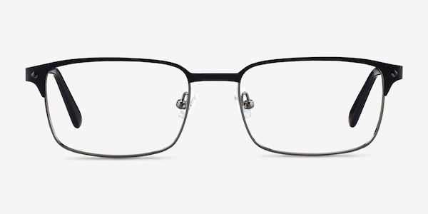 Normandy Black Metal Eyeglass Frames