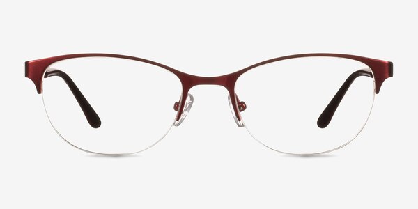 Melody Red Métal Montures de Lunette de vue