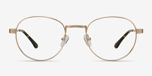 Belleville Golden Metal Eyeglass Frames