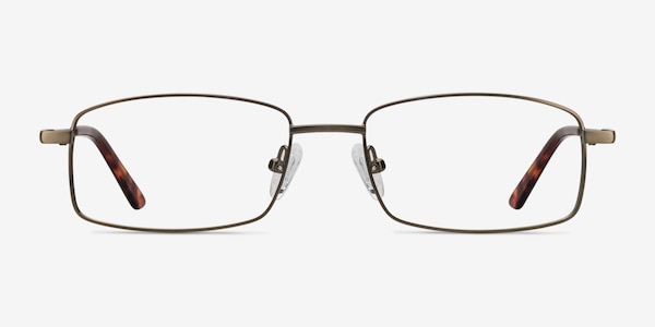 Tab Bronze Metal Eyeglass Frames