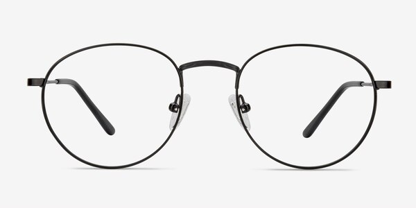 Epilogue Black Metal Eyeglass Frames