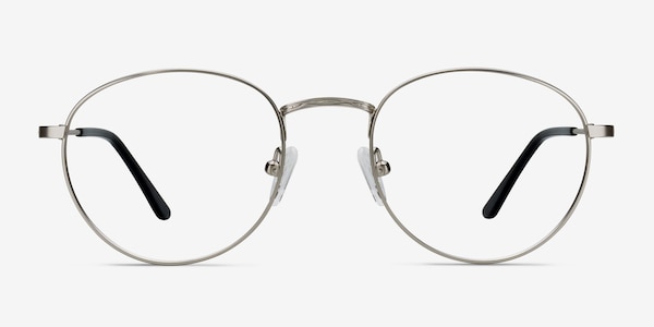 Epilogue Silver Metal Eyeglass Frames