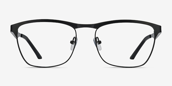 Foundry Black Metal Eyeglass Frames