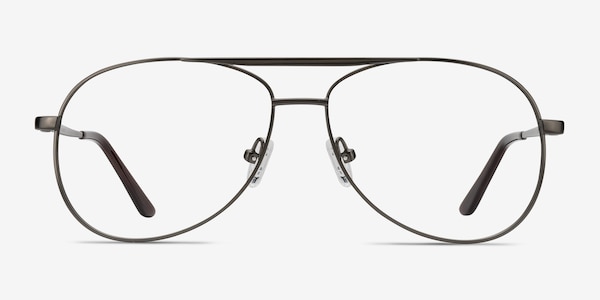 Discover Gunmetal Metal Eyeglass Frames