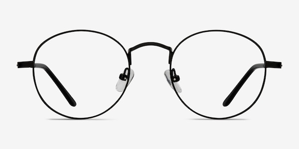 Cupertino Black Metal Eyeglass Frames