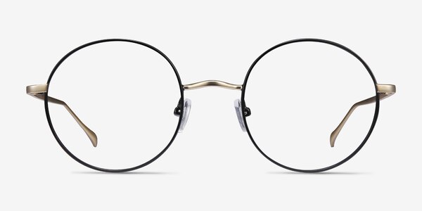 Synapse Black Metal Eyeglass Frames