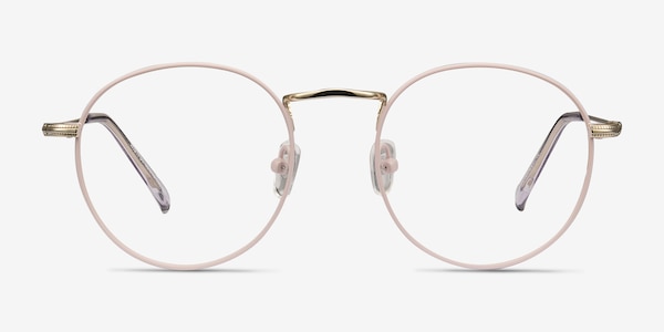 Wistful Matte Pink Métal Montures de Lunette de vue