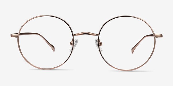 Synapse Rose Gold Metal Eyeglass Frames