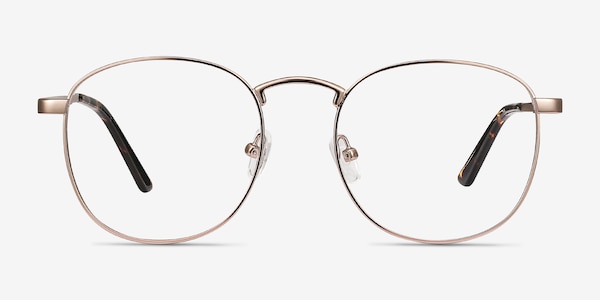 St Michel Rose Gold Métal Montures de Lunette de vue