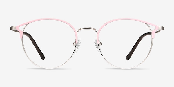Jive Pink Metal Eyeglass Frames