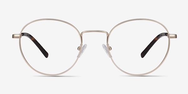 Memento Golden Metal Eyeglass Frames