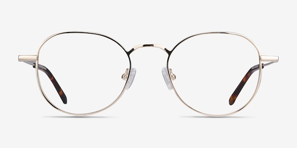 Cori Golden Metal Eyeglass Frames