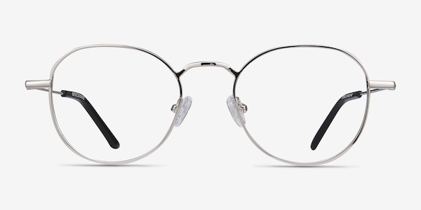 Cori Silver Metal Eyeglass Frames