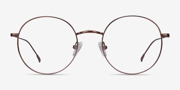 Dapper Coffee Metal Eyeglass Frames