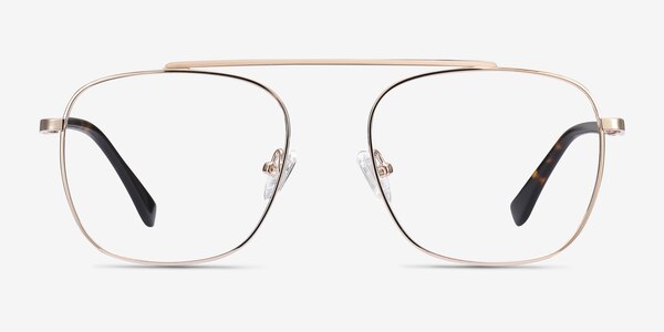 Moxie Rose Gold Métal Montures de Lunette de vue