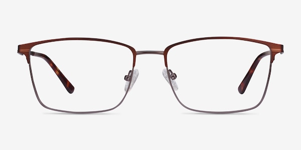 Castle Coffee Metal Eyeglass Frames
