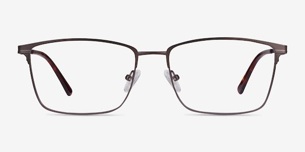 Castle Gunmetal Metal Eyeglass Frames
