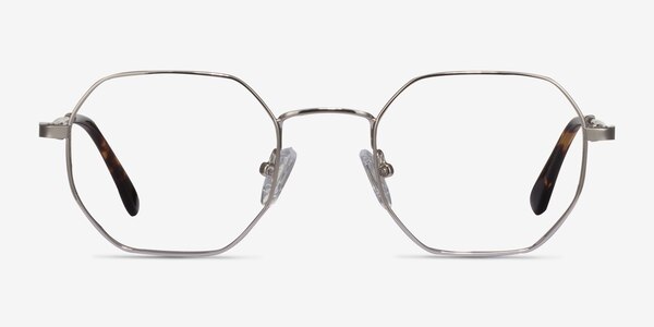 Soar Silver Metal Eyeglass Frames