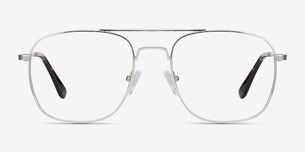 Fame Silver Metal Eyeglass Frames