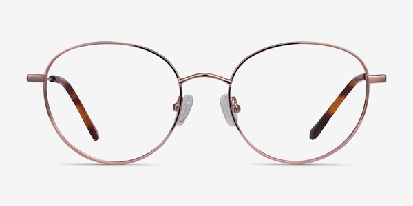 Twirl Rose Gold Métal Montures de Lunette de vue