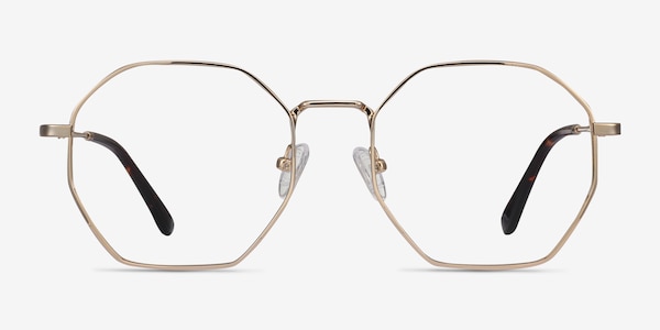 Octave Golden Metal Eyeglass Frames