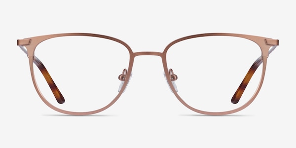Vita Rose Gold Métal Montures de Lunette de vue