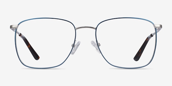 Reason Navy Metal Eyeglass Frames