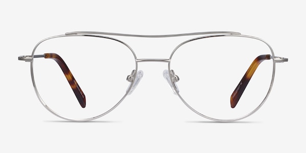 Max Argenté Métal Montures de Lunette de vue