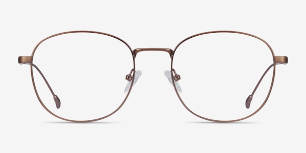 Vantage Matte Pink Metal Eyeglass Frames
